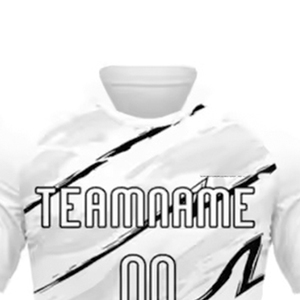 เสื้อฟุตบอลแบบกำหนดเอง OEM น้ำหนักเบา ระบายอากาศได้ดี ตัดเย็บด้วยระบบอัตโนมัติ ชุดฟุตบอลแบบซับลิเมชั่น - Product Image 4