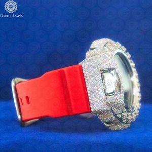 Montre analogique de luxe Charm Jewells en acier inoxydable, cadran de 40 mm, boîtier carré, résistance à l'eau 10 bars, mouvement mécanique, montre unisexe - Product Image 2