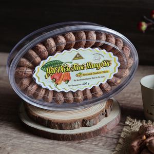 เม็ดมะม่วงหิมพานต์อบเกลือออร์แกนิคพรีเมียม ดงฟู ขายส่ง ขนาด W180 400 กรัม พร้อมใช้ บรรจุกล่องของขวัญทรงรี - โรงงานส่งตรงระหว่างประเทศ - Product Image 3