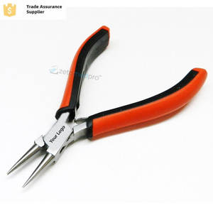 Alicates de Punta Fina de Acero Inoxidable de Alta Calidad con Mango Ergonómico y Doble Resorte, Herramienta para Joyería OEM - Product Image 6