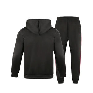 Trajes Deportivos Casuales de Invierno de Alto Rendimiento en Felpa de Poliéster y Algodón, Ecológicos, de Secado Rápido, con Patrón Sólido, Ropa Urbana 2026 - Product Image 5