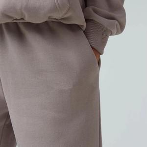 Ensembles d'été personnalisés OEM pour femmes, ensemble deux pièces oversize décontracté, finition délavée pour les labels streetwear américains - Product Image 5