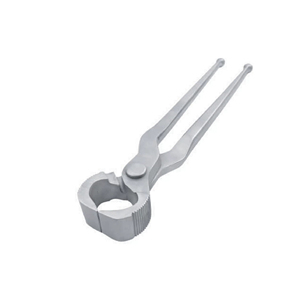 Pince à sabots professionnelle en acier inoxydable de qualité supérieure, réutilisable, noire, forgée, outil de fermeur pour le soin des sabots de cheval et le retrait des sabots - Product Image 2
