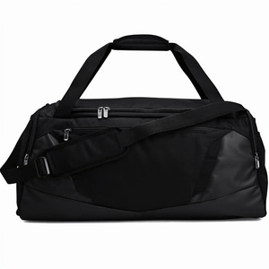 Bolsa Deportiva Unisex Negra de Poliéster con Correa Ajustable, Compartimento Interior, Capacidad de 40-55L, Estilo Deportivo, Cierre de Cremallera - Product Image 5