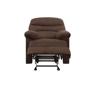Fauteuil inclinable Arcadia en microfibre chocolat, solution confortable pour l'assise à domicile - Product Image 2