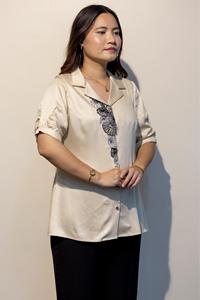 เสื้อเชิ้ตผู้หญิง EURELLA รุ่น White Giza Cotton พรีเมียม สวยหรู ซื้อโดยตรงจากซัพพลายเออร์ - Product Image 3