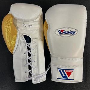 Guantes de Boxeo de Encaje de Primera Calidad, Guantes de Boxeo Profesionales, Diseño Personalizado, Guantes de Sparring Winning - Product Image 2