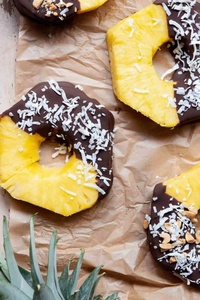 Choix sucré nutritif et sain, qualité supérieure, matières premières provenant du monde entier, produits finis, ananas au chocolat - Product Image 1