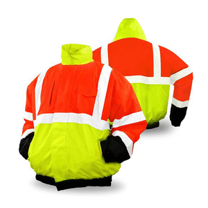 Wholesale Quality <b>High</b> <b>Visibility</b> Breathable Zippered Reflective <b>Softshell</b> CE Certified Unisex Work Pants Customizable Options - Product Image 1