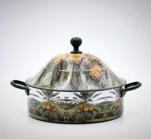 Olla de Estilo Golfo para Mantener Comida Caliente, con Diseño Floral Pastel Suave, para Decoración de Mesa de Hotel y Eid - Product Image 5
