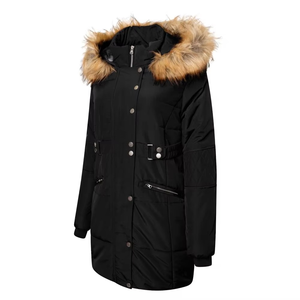 Chaqueta Parka de Cuero Vacuno para Mujer de Mantic Enterprises, Ropa de Invierno Transpirable, Cómoda y Cálida para Aventuras al Aire Libre - Product Image 4