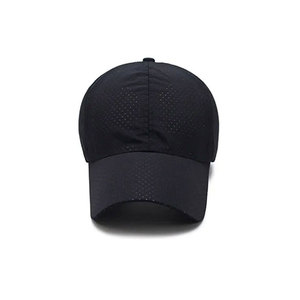 Casquette de baseball unisexe Econex Sports à 6 panneaux en sergé et maille, respirante, réglable, couleur unie, sportive, décontractée, 100 % polyester - Product Image 6