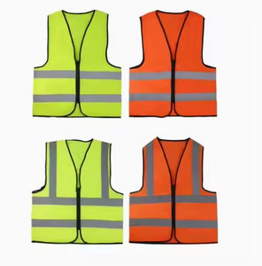 เสื้อกั๊กนิรภัยสะท้อนแสง ANSI Class 2 EN ISO 20471 สำหรับงานก่อสร้าง  โลโก้สั่งทำได้ ระบายอากาศได้ดี ไซส์ XXXL - Product Image 2