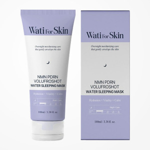 Mascarilla facial coreana K-Beauty Whatiforskin NMN PDRN Volume Pro Shot Water Sleeping Mask Hecha en Corea - Product Image 6