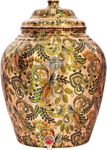 Top Selling Copper Water Dispenser Eco Friendly Copper Water Dispenser Hand Crafted Hammered Item Copper Water Dispenser - Product Image 3