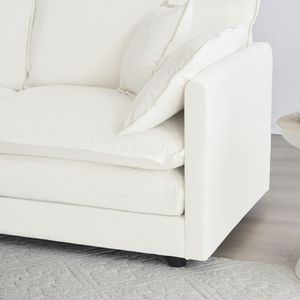 Juego de Sofás de 3 Piezas de Estilo Moderno, 1+1+3 Asientos, Sillón y Sofá de Dos Plazas con Brazos Contemporáneos para el Hogar o la Oficina - Product Image 2