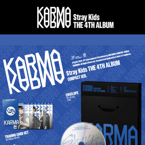 Stray Kids KARMA COMPACT VER Libro Electrónico K-Pop (CD) con Materiales de Papel y Plástico, Idioma Coreano, Para Todas las Edades, Hecho en Corea - Product Image 2