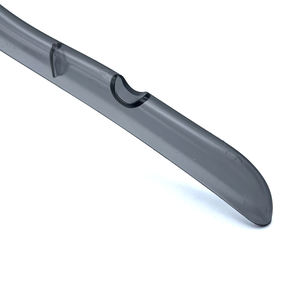 Perchas de Plástico Translúcidas al por Mayor, Fabricante Directo, Perchas de Lujo para Exportación al por Mayor, Perchas de Plástico con Logotipo Impreso - Product Image 4