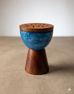 Regalo de Ramadán Oud Wood Bakhoor para quemador con tapa dorada Bakhoor árabe incensario Bakhoor quemador pelo Ramadan Mubarak último Bukhoor - Product Image 1