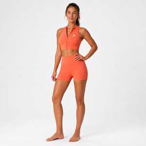 Conjunto Deportivo para Mujer, Top y Shorts, Logotipo Personalizado, Transpirable, Elástico, para Gimnasio, Fitness y Entrenamiento - Product Image 5
