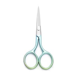 Tijeras Profesionales de Acero Inoxidable de 3.9 Pulgadas con Punta Fina Recta para Peluquería, Cabello Facial, Orejas, Nariz y Cejas - Product Image 3