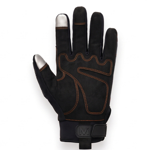 Premium Quality Impact Resistant Mechanic Safety <b>Gloves</b> Anti Slip Padded Microfiber Palm Polyester <b>Moisture</b>-Wicking Latex-Free - Product Image 3