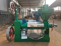 Machine de presse à huile commerciale capacité 70-100 kg/h HJ-P80 automatique extracteur d'huile d'amande de noix de coco Machine d'extraction de noyau de palme