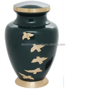 Vente chaude Gravé Souvenir Urne pour Cendres Commémoratives Pas Cher Crémation Adulte Cendres Urne De Fabricant Fournisseurs Inde - Product Image 3