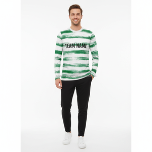 เสื้อยืดแขนยาวพิมพ์ลายแบบซับลิเมชั่นสั่งทำได้ตามต้องการ ขายดีที่สุด รับผลิตจำนวนมากสำหรับการสั่งซื้อแบบขายส่ง - Product Image 3