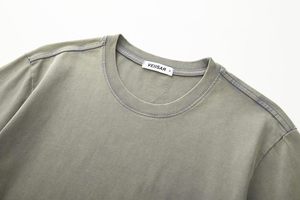 Camiseta de Cuello Redondo de Algodón para Hombre al por Mayor, con Logotipo Personalizado Impreso, Informal, de Manga Corta, Suave y Cómoda, para Uso Diario - Product Image 4