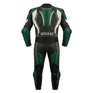 Traje de Cuero Personalizado para Motociclismo de Competición, Equipo de Protección para Pistas, Guantes, Botas y Calzado OEM al por Mayor - Product Image 2