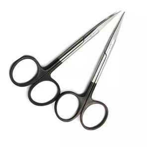 กรรไกรตัดกระจกตา Direct Iris Scissors จำนวนมาก คุณภาพดีที่สุดจากผู้ผลิตโดยตรง ได้รับการรับรองมาตรฐาน CE สำหรับการใช้งานทางศัลยกรรม รับประกัน 1 ปี มีหลายขนาด โดย Dentavex - Product Image 1