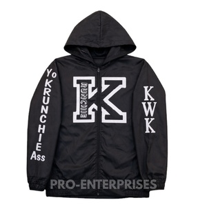 Best Quality Men's Autumn Hoodies Windbreaker Zipper-Up Embroidery 100% Cotton Silk Screen Printed Waterproof Anti-wrinkle - Product Image 3