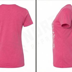 Nueva Llegada, Camisa de Oficina para Mujer, Primavera Otoño, Moda, Estampado Moderno, Vestido Informal para Dama, 240 g/m², 100% Algodón Satinado con Lentejuelas - Product Image 2