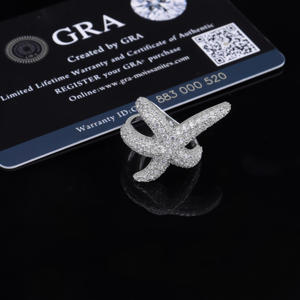 <b>Mens</b> 925 <b>Sterling</b> <b>Silver</b> Gothic Cross <b>Ring</b> with Lab Grown Diamonds Lightweight Iced Out Statement Luxury Bold Jewelry Gift Idea - Product Image 4