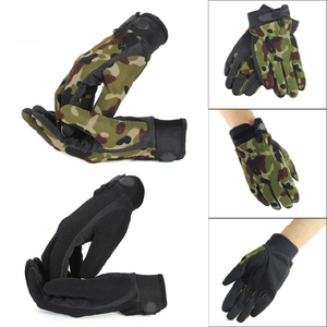 Gants de chasse imprimés camouflage, tactiles, antidérapants, pour la randonnée en plein air, le tir, gants tactiques, fournisseur en gros OEM - Product Image 5