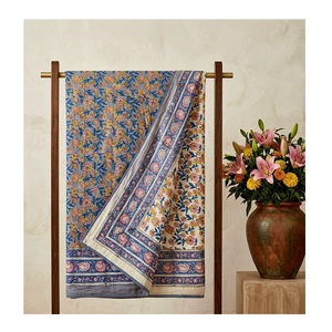 Artisan Printed Pattern 100% Cotton Hand Block Printed Single <b>Bed</b> Dohar Buy Direct From Indian Supplier At Factory Price - Product Image 1