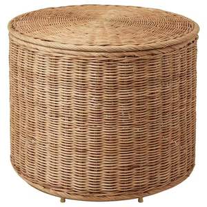 <b>Large</b> Circle Handmade Natural Rattan and Jute Eco-Friendly Modern Decorative Storage <b>Basket</b> Woven Organizer - Product Image 3