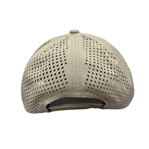 Baseball Cap 5 Panel Wholesale Letter Custom Logo Beige Embroidered Mesh Letter Casual Adult Sports Cap - Product Image 4