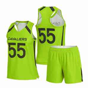 Uniforme de lacrosse para niñas, diseños de camisetas de lacrosse con sublimación completa, ropa deportiva de talla personalizada, uniformes de lacrosse con MOQ bajo. - Product Image 2