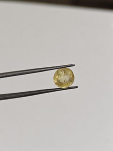Zafiro amarillo de corte redondo de 4.30 ct, piedra preciosa natural suelta para anillos, pendientes y collares al mejor precio - Product Image 5