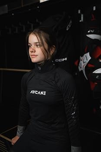 AYCANE - Sous-vêtement de hockey sur glace - Protections anti-coupures pour le cou et les poignets - Certifié BNQ - Chemise à manches longues - Unisexe adulte - Product Image 3