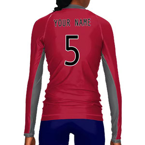 Ensemble de maillot de football personnalisé à rayures et imprimé animalier pour homme, col en V, sans manches, 100 % polyester respirant, numéro 11 joueur - Product Image 3