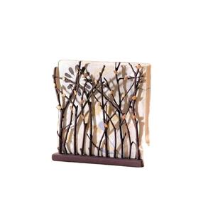 ที่ใส่กระดาษเช็ดปากโลหะพรีเมี่ยมสไตล์ใหม่สำหรับโต๊ะรับประทานอาหารในห้องครัวอุปกรณ์เสริมทนทานสำหรับกล่องทิชชู - Product Image 1