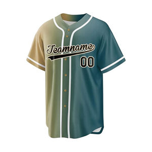Maillot de baseball tendance à séchage rapide 2026, coupe ample, imprimé, haute qualité, style streetwear, cousu, confortable, service OEM - Product Image 1