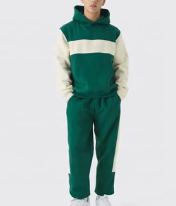 Conjuntos de chándal para hombre, ropa de entrenamiento para correr, conjunto de ropa de calle para hombre, Sudadera con capucha estampada personalizada y bolsillo de canguro - Product Image 3