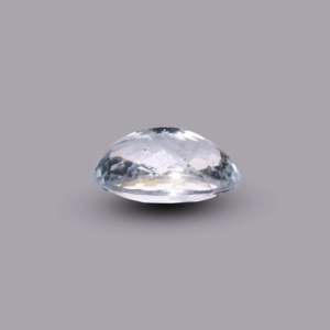 Handcrafted 45 Carat Natural Sky Blue Aquamarine Oval Cabochon Loose Gemstone for Fine Jewelry - Product Image 3