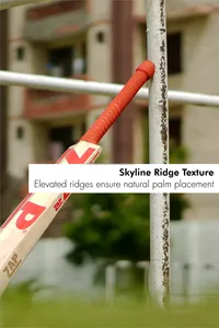ZAP Skyline Ribbed Cricket Bat <b>Grip</b> | Premium Anti-Slip Rubber <b>Grip</b> for Superior Bat <b>Control</b> | Best Selling Quality Product - Product Image 2