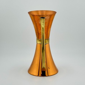 Modern Copper Pitcher With Brass Handle Durable Metal Water <b>Jug</b> For Party <b>Drinks</b> - Product Image 2