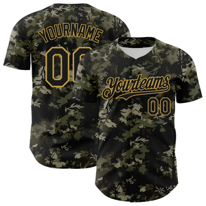 Sublimation Camo Baseball Jersey Breathable 100% <b>Polyester</b> Short Sleeve Custom Team Name All Seasons <b>Shirts</b> - Product Image 5